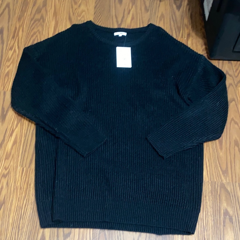 Fashion nova men xxl Cole crew neck sweater black